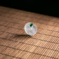 Natural Burmese Jade Icy Piao Hua Ping An Donut