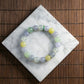 Natural Burmese Jade Multi-Color Icy Beaded Bracelet