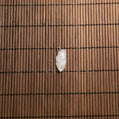 Natural Burmese Jade Icy White Fish Pendant