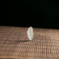Natural Burmese Jade Icy White Fish Pendant
