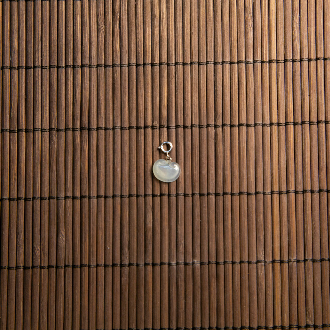 Natural Burmese Jade Icy White Ruyi Pendant