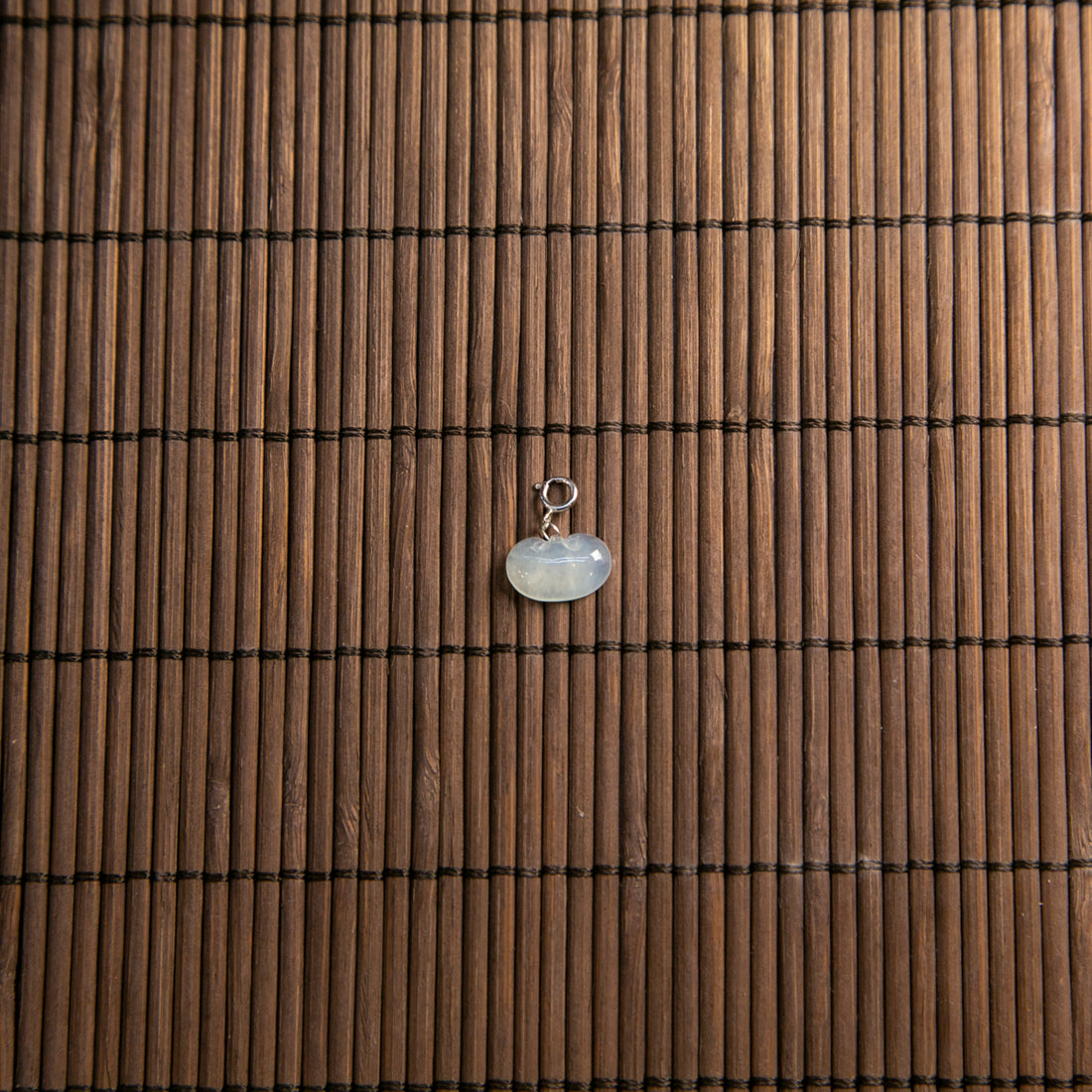 Natural Burmese Jade Icy White Ruyi Pendant