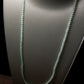 Natural Burmese Jade Icy Light Green Beaded Necklace