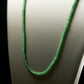天然緬甸翡翠淡綠珠串