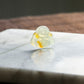 Natural Burmese Jade Yellow Buddha Carved Jade