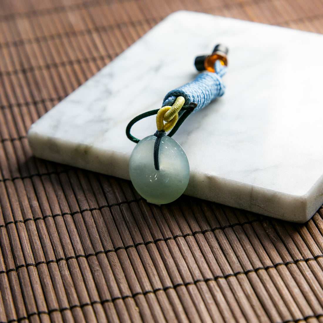 天然緬甸翡翠晴綠平安扣吊墜