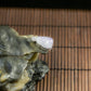 18K白金鑲鑽天然緬甸翡翠冰淡紫財神吊墜