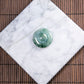 Natural Burmese Jade Green Piao Hua Ping An Donut