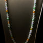 Natural Burmese Jade Multi-Color Beaded Necklace