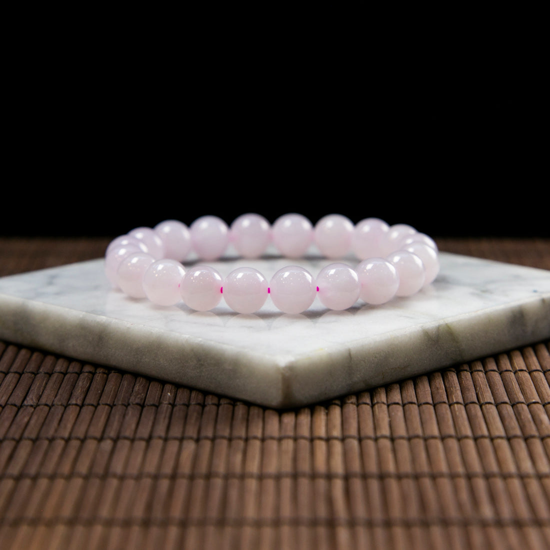 天然緬甸粉紅大珠手串 (價錢已包證書)