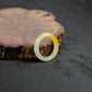Natural Burmese Jade Yellow Jade Ring