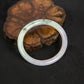 天然緬甸翡翠春彩貴妃手鐲 (適合手圍 51-53mm)