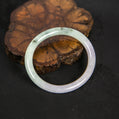 天然緬甸翡翠春彩貴妃手鐲 (適合手圍 51-53mm)