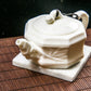 Jing-De Town Handmade Ceramic Teapot (Single Piece)