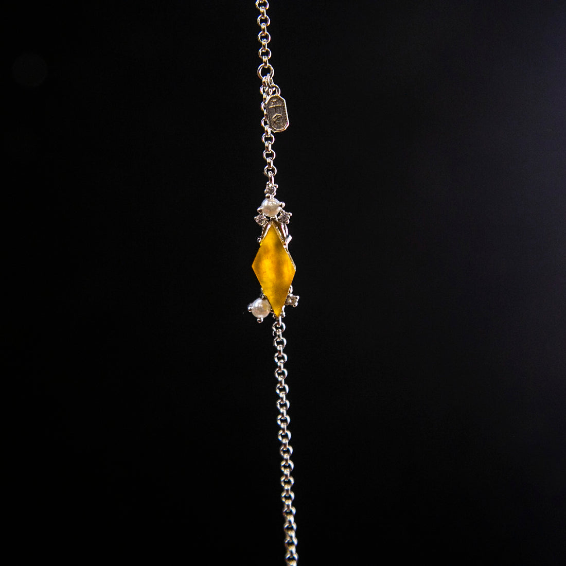 S925 Zircon Natural Burmese Jade Icy Orange Jade Bracelet (Fits 16-19cm Wrists)