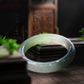 天然緬甸翡翠高冰春彩正圈手鐲 (適合手圍 55-57 mm)