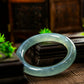 天然緬甸翡翠光感高冰種晴水飄花圓條手鐲 (適合手圍 53-55 mm)