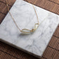 18K Gold Diamond Natural Burmese Icy White Jade Necklace
