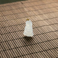 18K天然緬甸冰白寶寶佛翡翠吊墜