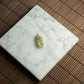 18K Gold Natural Burmese Jade Icy Yellow Fish Pendant