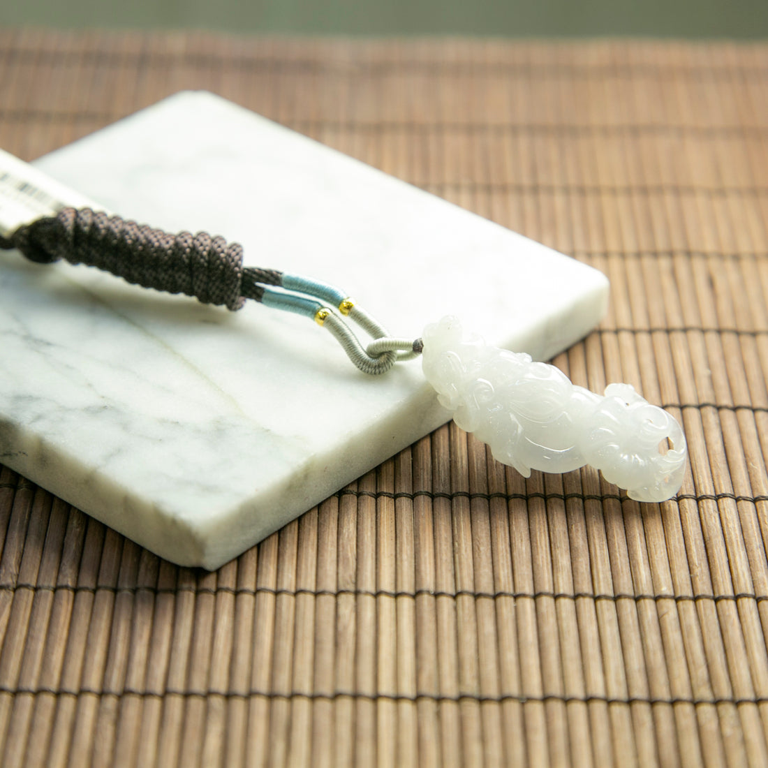 天然緬甸翡翠大象吊墜