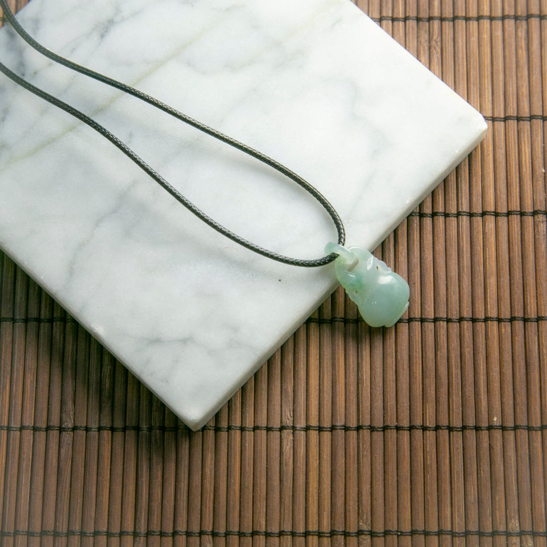 Natural Burmese Jade Piao Hua Vase Pendant