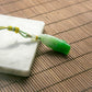 Natural Burmese Jade Lotus Seed Pod Pendant