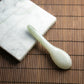 Natural Burmese Icy White Jade Spoon