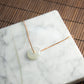 Natural Burmese Jade Icy White Ping An Donut