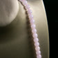Natural Burmese Jade Lavender Beaded Necklace