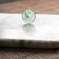 天然緬甸翡翠玻璃種飄花平安扣