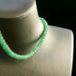 Natural Burmese Jadeite Green Beaded Necklace